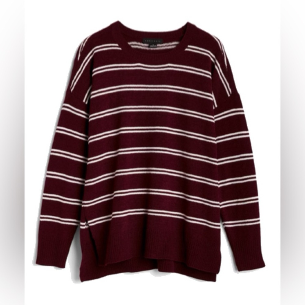 Sanctuary Tunic Striped Sweater